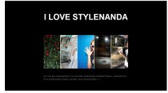 Stylenanda 9页面 时尚高贵 带引导页面 图片切换动画 表格 表单 修改方便