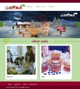 iocha 4页面 简版中文版本 奶茶果饮店 三级结构 带图片轮播 响应式布局