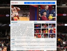 哈基姆·奥拉朱旺（Hakeem Olajuwon）6页面 NBA<font color='red'>篮球</font>明星 带js轮播特效　时间代码