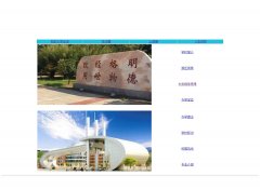  我的大学生活 12页面 带flash banner 纯表格布局 学生简单作品