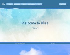 Bliss 12页面 外文英文版本 留学生作品 带导航下拉 表单 点击展开收缩特效