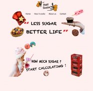 Half Sugar 4页面 外文英文版本 留学生网页作品 带PSD 四级页面结构 html5