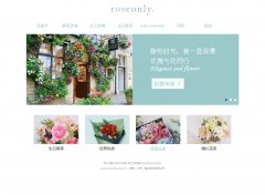 roseonly 8页面 玫瑰品牌 电商企业 html5结构 带设计说明 psd 背景音乐 JS轮播 注册