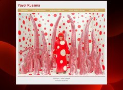 Yayoi Kusama 5页面 草间弥生 日本艺术家 外文<font color='red'>英文</font>主题