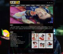 汉服文化 12页面 古代服饰服装 中国非物质文化遗产 带设计说明 背景音乐 JS图