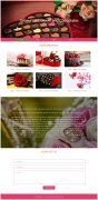 Emma’s Flowers and Chocolates 2页面 巧克力和鲜花  HTML5+css3 英文版本 带表单