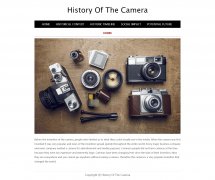 History Of The Camera 5页面 数码相机发展史介绍 留学生<font color='red'>英文</font>主题 带图片点击放大特