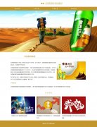 华润雪花啤酒 4页面 公司企业主题 带jquery图片轮播特效 滚动文字