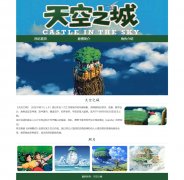 天空之城 3页面 日本宫崎骏动画电影 HTML5  带JQuery图片轮播特效