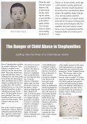 The Danger of Child Abuse in Stepfamilies  单页面 单独PSD设计稿 带设计草图